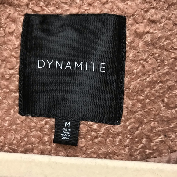 Mauve Teddy Moto Jacket - Picture 6 of 11